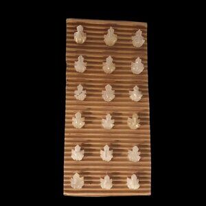 Mexican Onyx Marble Animal Beads Frog Vintage NOS 18pcs